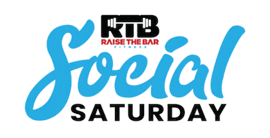 Saturday Moncton Sticker by Raise The Bar Fitness