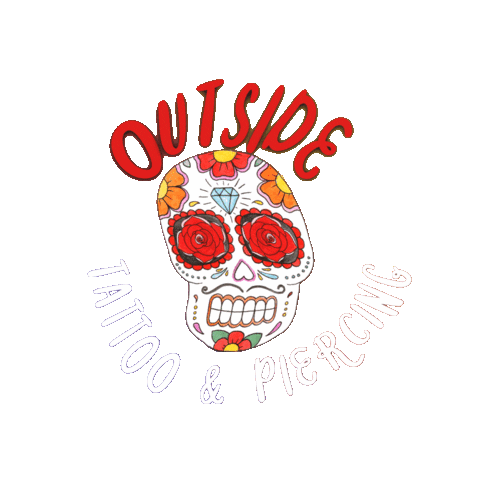 Outside Tattoo Sticker