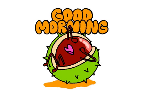 Good Morning Kiss Sticker By Podachine For Ios Android Giphy