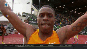 track and field running GIF by NCAA Championships