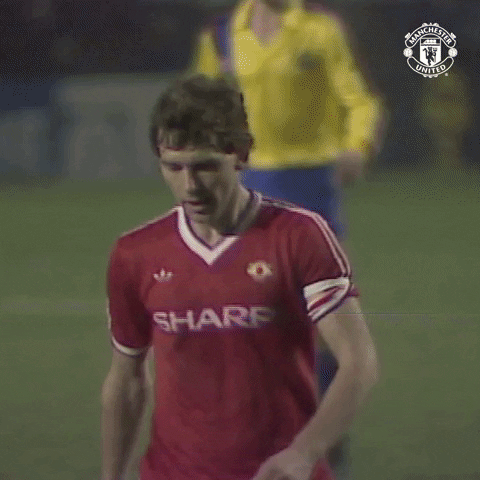 Bryan Robson Sport GIF by Manchester United