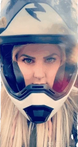 Wink Motorcycle GIF by LINDSAY ANNETTE