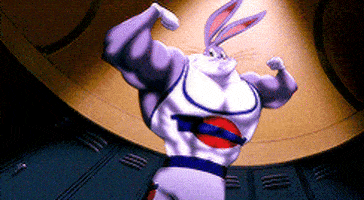 space jam bugs bunny stretch