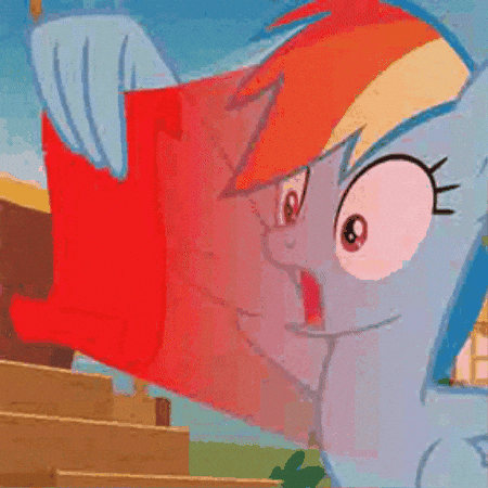 Shocked My Little Pony GIF