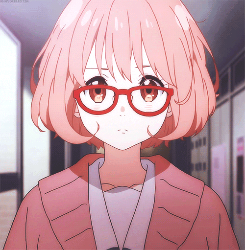 Anime-girl-glasses GIFs - Get the best GIF on GIPHY