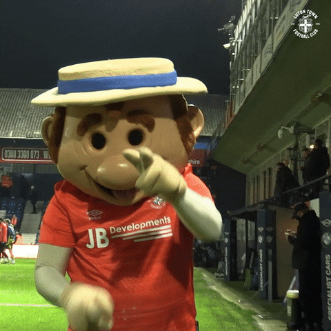 Happy Football GIF by Luton Town FC
