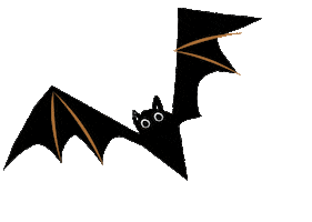 Halloween Bat Sticker by Meri Meri