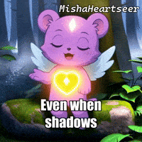 Glow Inner Light GIF by MishaHeartseer