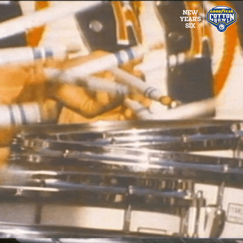 Here They Come War Eagle GIF by Goodyear Cotton Bowl Classic