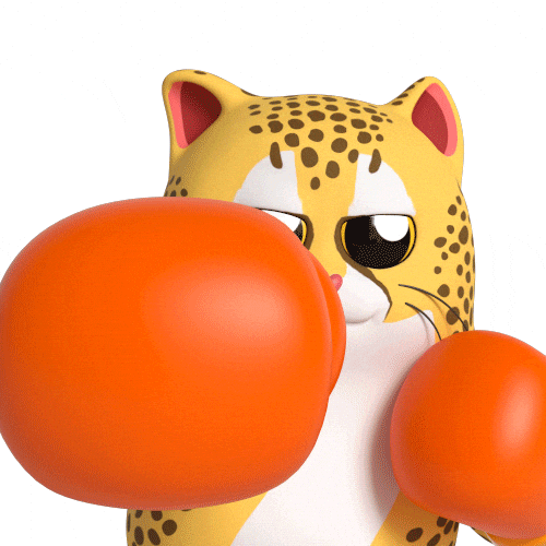 Cat 打 GIF by Liberty Cats Emojis