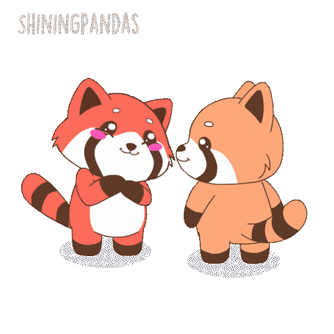 Blushing In Love Sticker