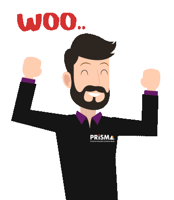 Prisma Advertising Sticker