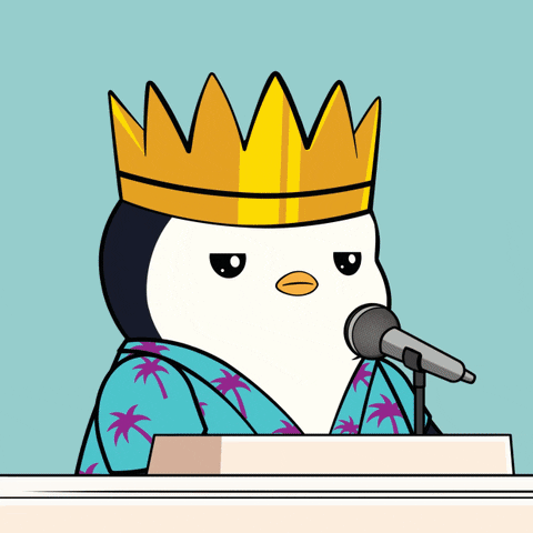 Tell Em Wow GIF by Pudgy Penguins