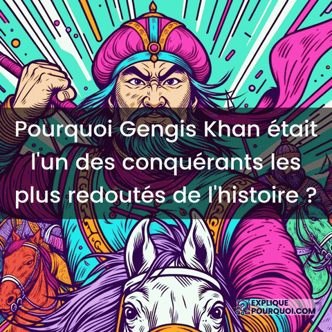 Histoire Gengis Khan GIF by ExpliquePourquoi.com