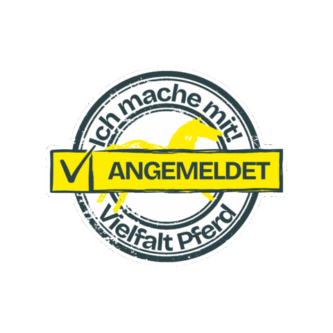 Vielfalt Pferd Sticker