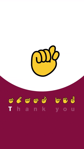 American Sign Language Thank You GIF by Arizona State University