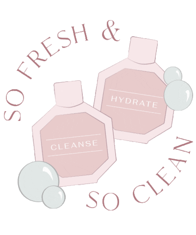 Glam Seamless Hair Extensions Sticker