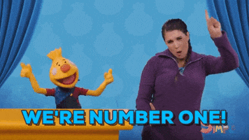 Number One Reaction GIF by Super Simple