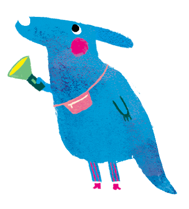 Surprise Pointing Sticker