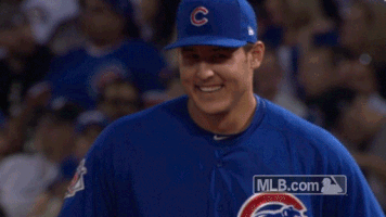 chicago cubs laugh GIF by MLB