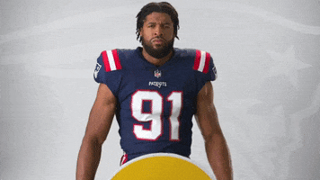 Angry Deatrich Wise GIF by New England Patriots