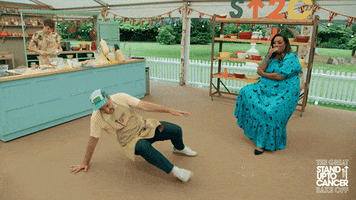 Dance Party GIF by The Great British Bake Off