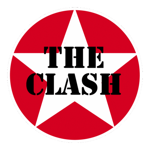 Star Sticker by The Clash