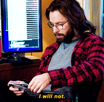 I Will Not Silicon Valley GIF