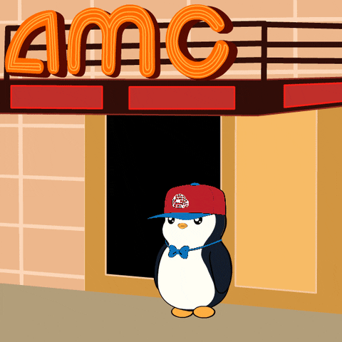 Movie Theater Popcorn GIF by Pudgy Penguins
