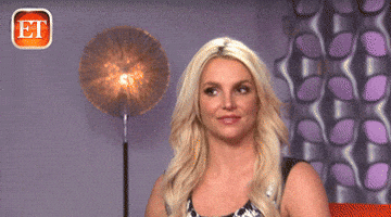 awkward britney spears GIF by T. Kyle