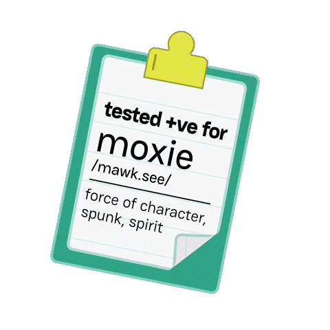 Clipboard Sticker by Moxie Beauty