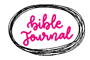 Bible Journal Sticker