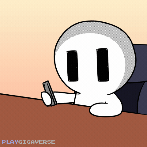 No Way Nod GIF by Playgigaverse