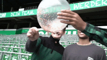 Josh Sargent Confetti GIF by SV Werder Bremen