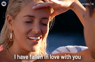 Falling For You In Love GIF by The Bachelor Australia