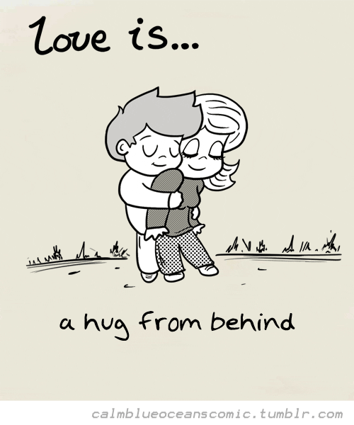 tumblr boy and girl hugging gif