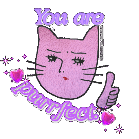 Cat Love Sticker