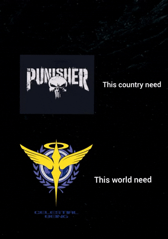 Punisher Being GIF