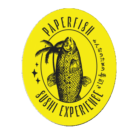 PAPERFISH SUSHI Sticker