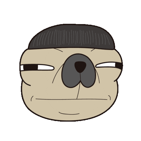 Pugowo Sticker