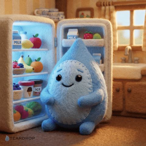 Heat Wave Fridge GIF by Teardrop