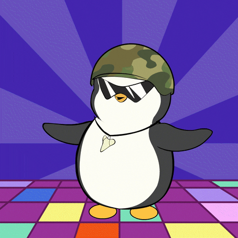 Dance Party Dancing GIF by Pudgy Penguins
