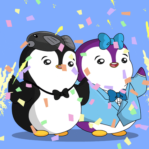 Happy We Did It GIF by Pudgy Penguins