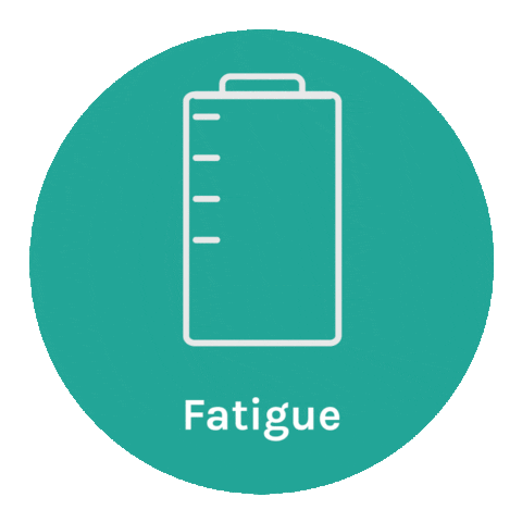 Fever Fatigue Sticker by Leukaemia Care