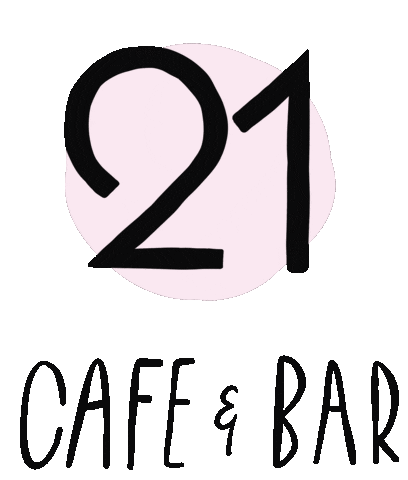 Cafe & Bar 21 Sticker