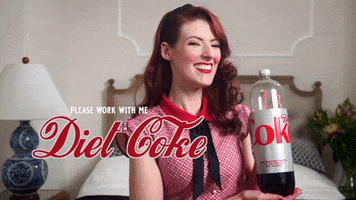 Diet Coke Jessica Kellgren Fozard GIF