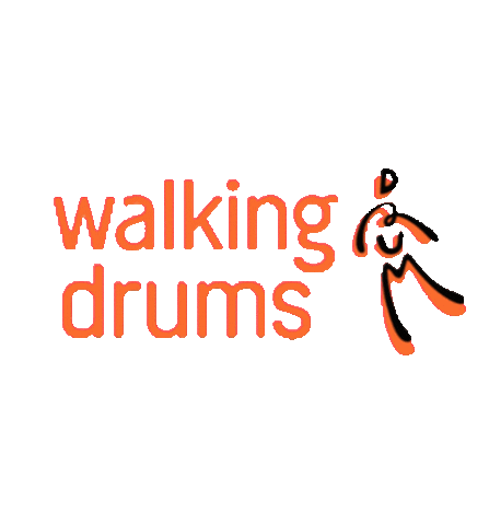 Walkingdrums Sticker