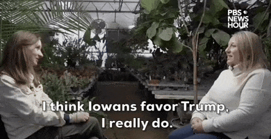 Trump Plants GIF by PBS NewsHour