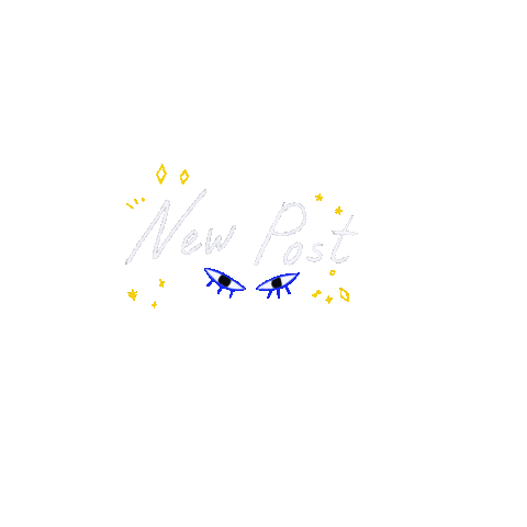 Eyes New Post Sticker