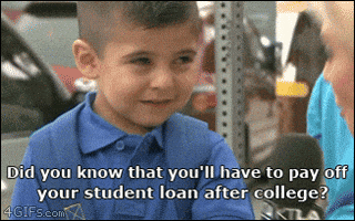 Student Loan College GIF